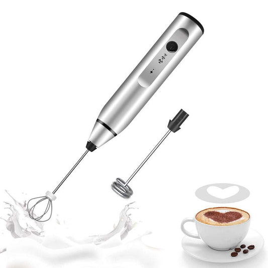 2 In 1 Coffee Egg Beater Rechargeable