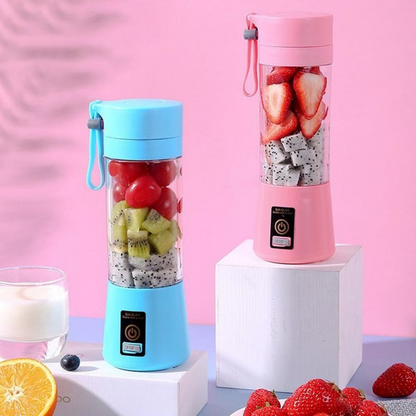 Portable Chargeable Travel Juicer Blender 6 Blade