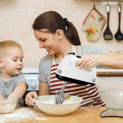 Super Electric Hand Mixer Beater - Scarlet