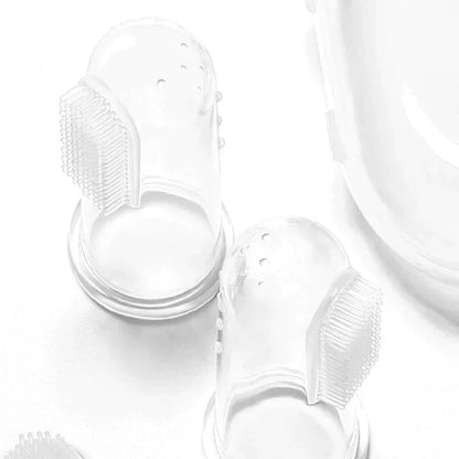 Silicone Finger Baby Toothbrush - Baby Finger Brush