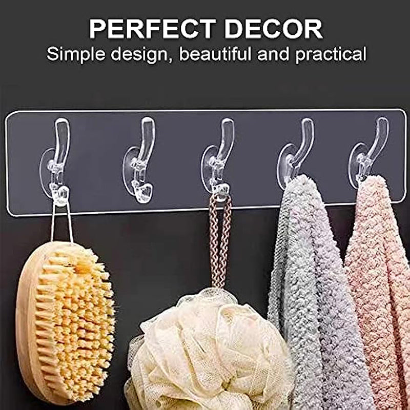 Transparent Wall Hooks For Hanging