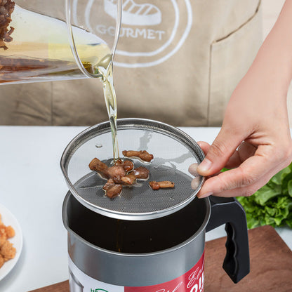 Fryer Oil Filter Pot