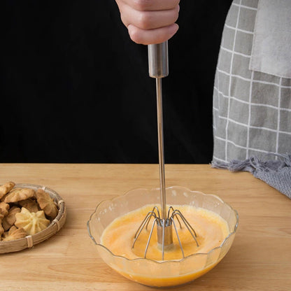 Manual Push Beater -Stainless Steel