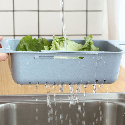 Over The Sink Dish Drainer Basket