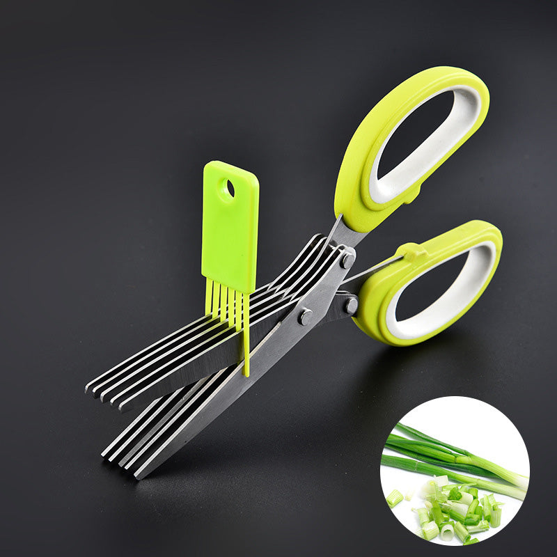 Food Scissor Stainless Steel With Cleaning Comb
