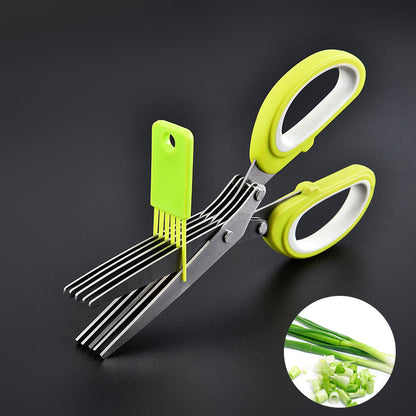 Food Scissor Stainless Steel With Cleaning Comb