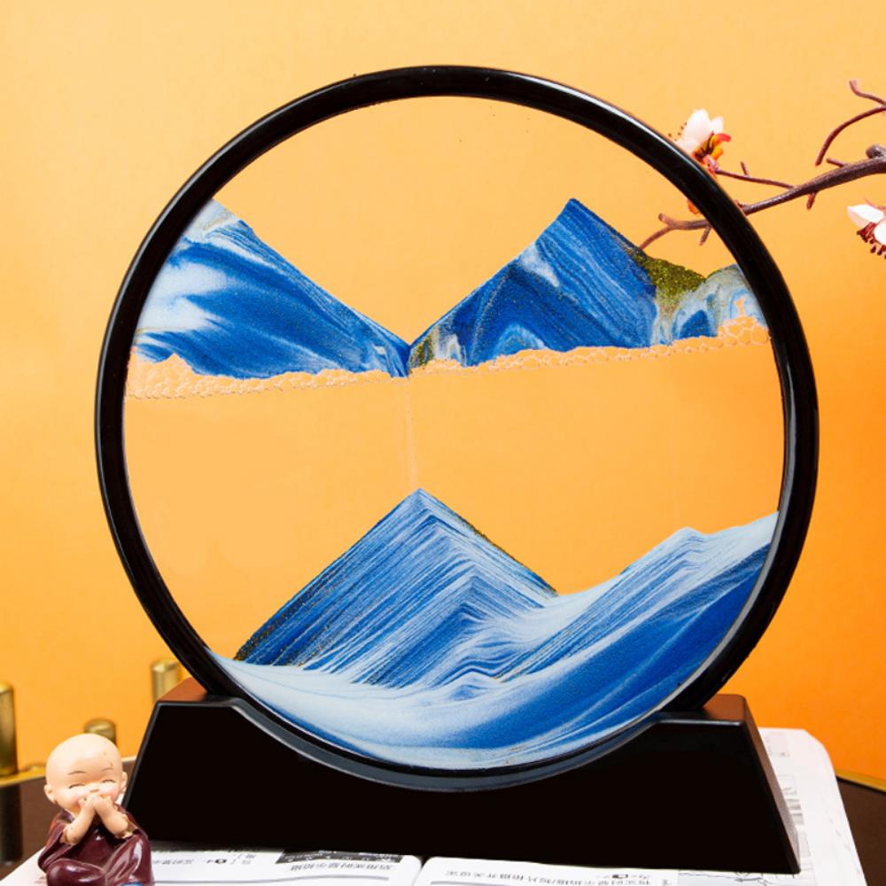 3d Dynamic Sand Art Liquid Motion- Small