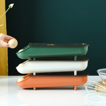 Refrigerator Rolling Egg Storage Box