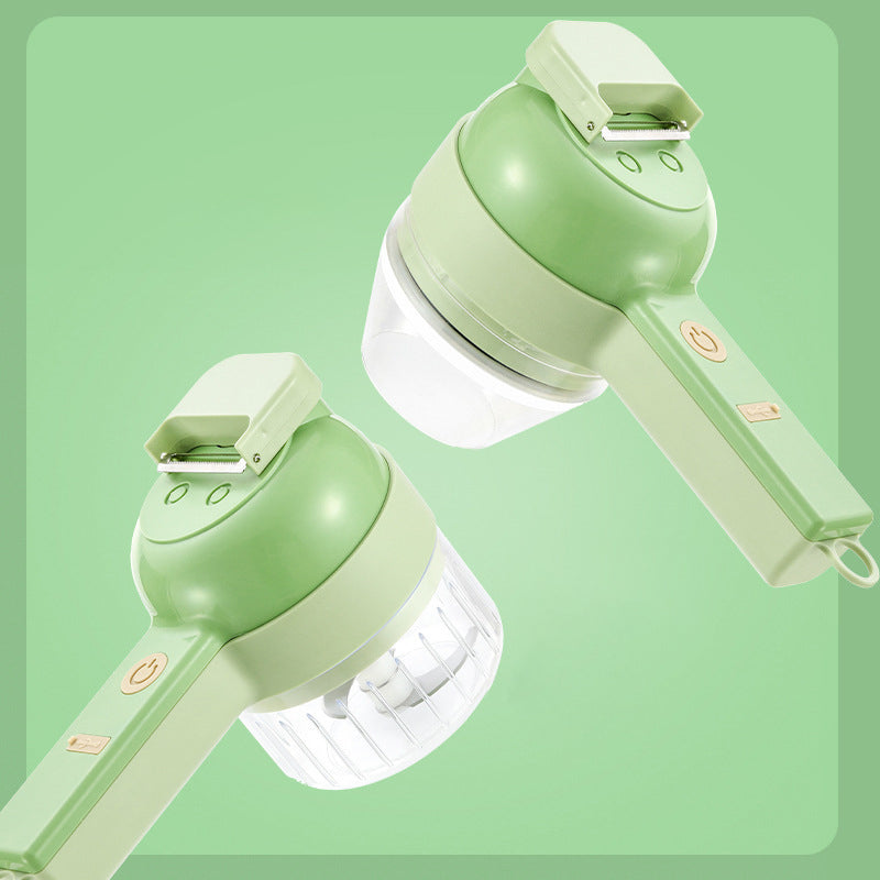 4 In 1 Vegetable Chopper Rechargeable
