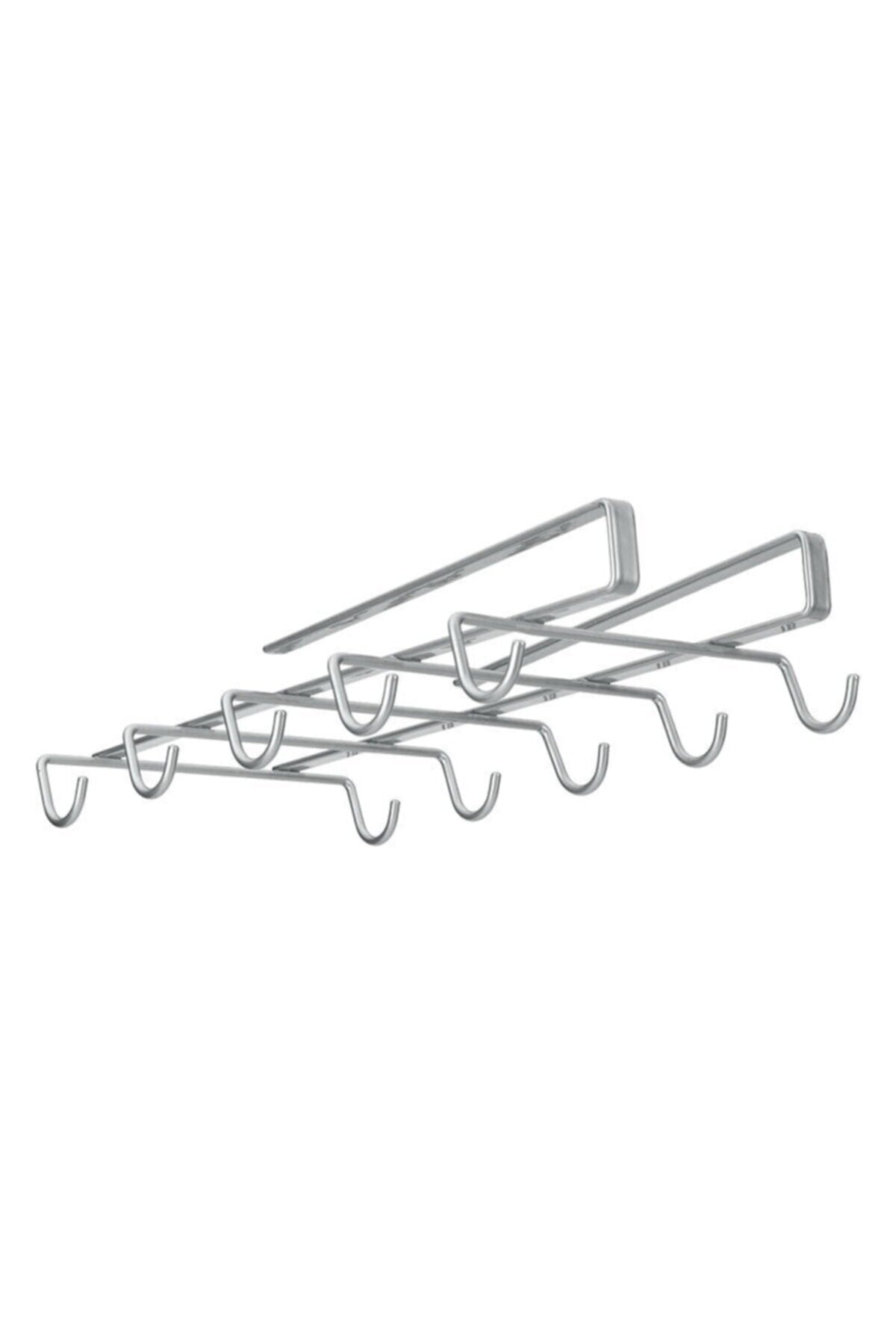 10 Hook Mug Holder Under Shelf