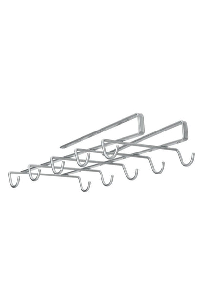 10 Hook Mug Holder Under Shelf