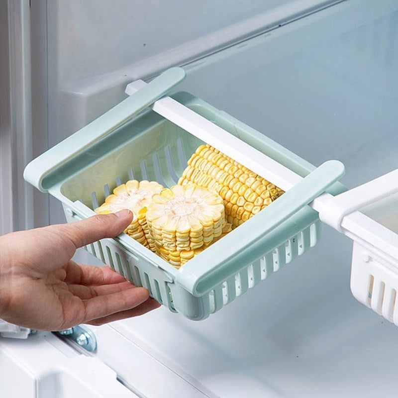 Expandable Fridge Storage Basket