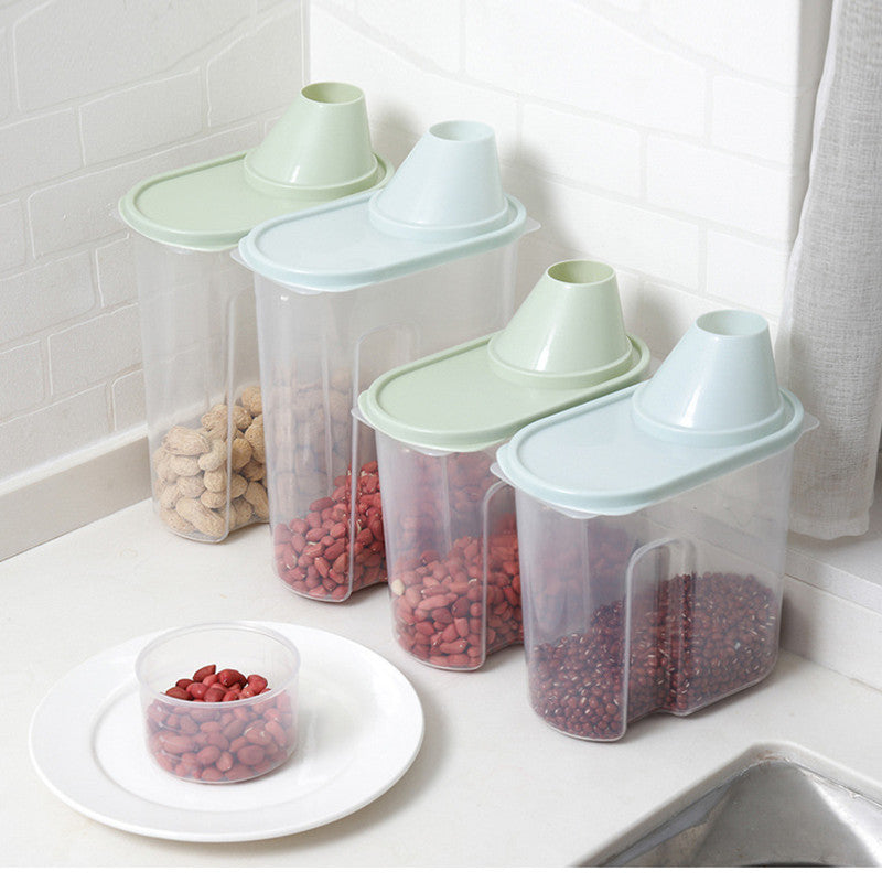 Small Grain Jar with Cup 1.9 Ltr
