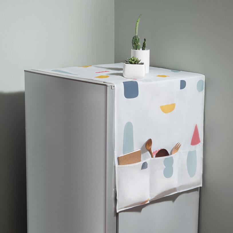 Fridge Cover With Pockets