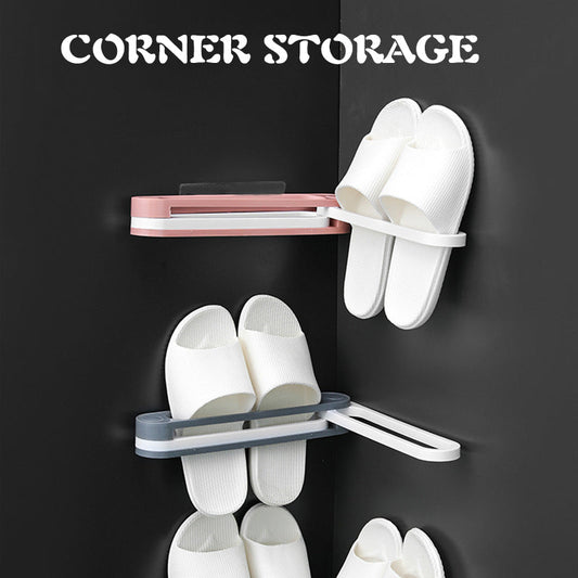 3 In 1 Bathroom Slipper Rack