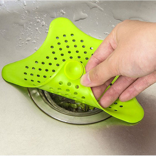 Silicone Starfish Non-Slip Sink Strainer