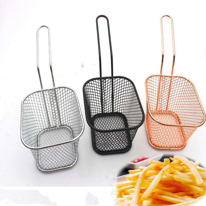Mini Fry Basket Stainless Steel