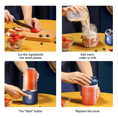 Electric Juicer Blender Mixer With Cup