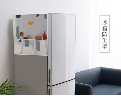 Fridge Cover With Pockets