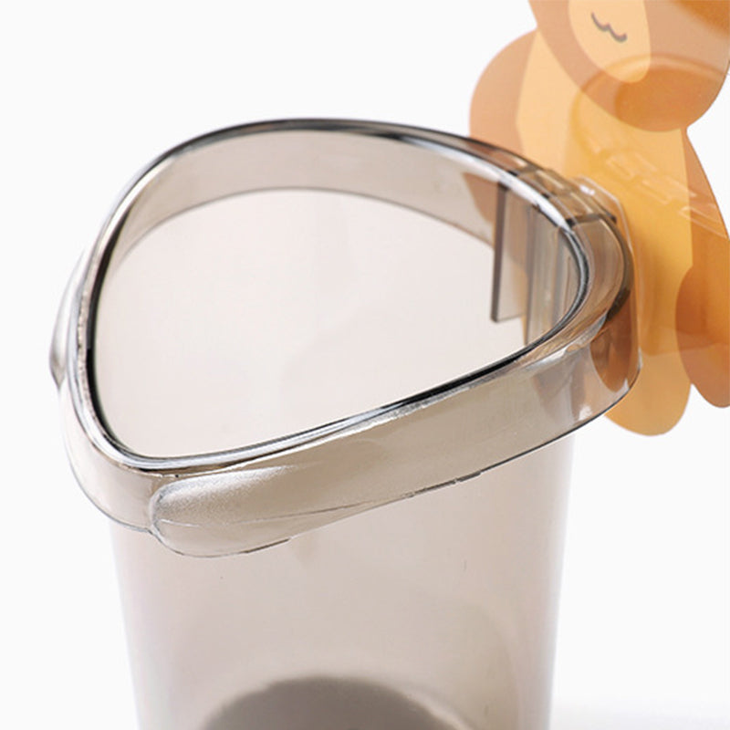 Bear Toothbrush Holder Cup Wall Mounted