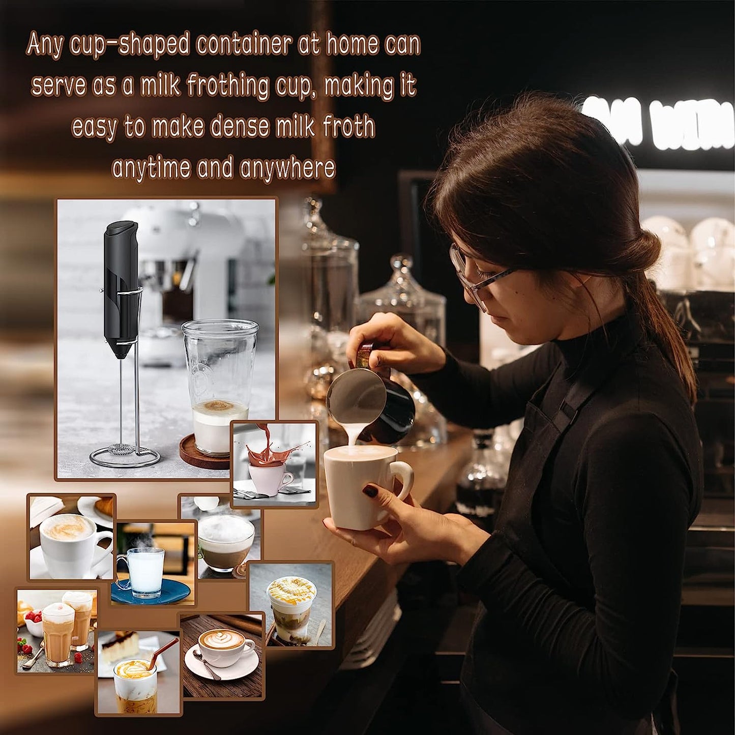 Handheld Coffee Beater Premium