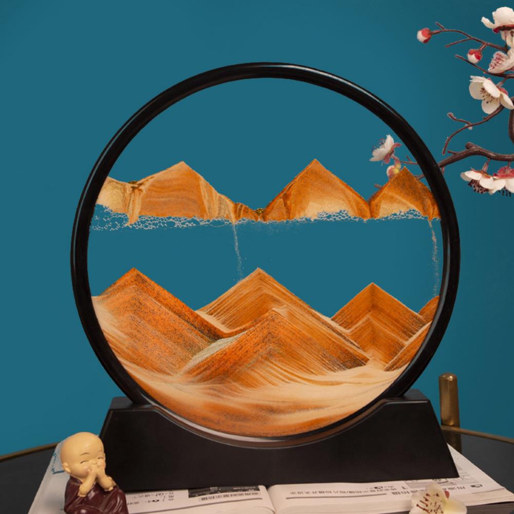 3d Dynamic Sand Art Liquid Motion- Small