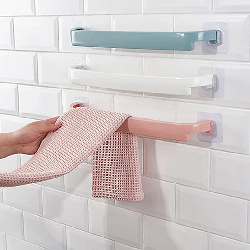 Towel Holder Rack Wall Mounted