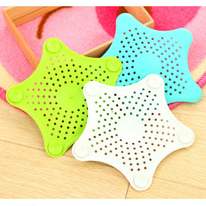 Silicone Starfish Non-Slip Sink Strainer