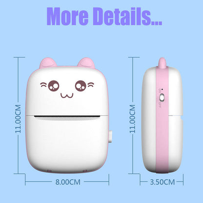 Portable Thermal Mini Photo Printer