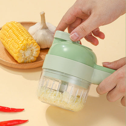 4 In 1 Vegetable Chopper Rechargeable