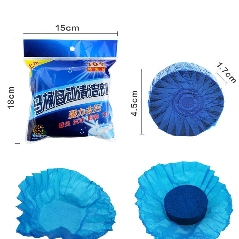 Toilet Cleaner Flush Tablets 10Pcs