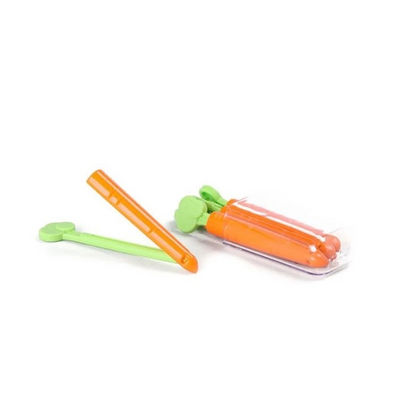 5PCS Food Sealing Clip Carrot Shape