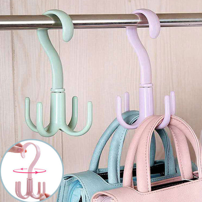 360 Rotating Hook Belt And Tie Hanger