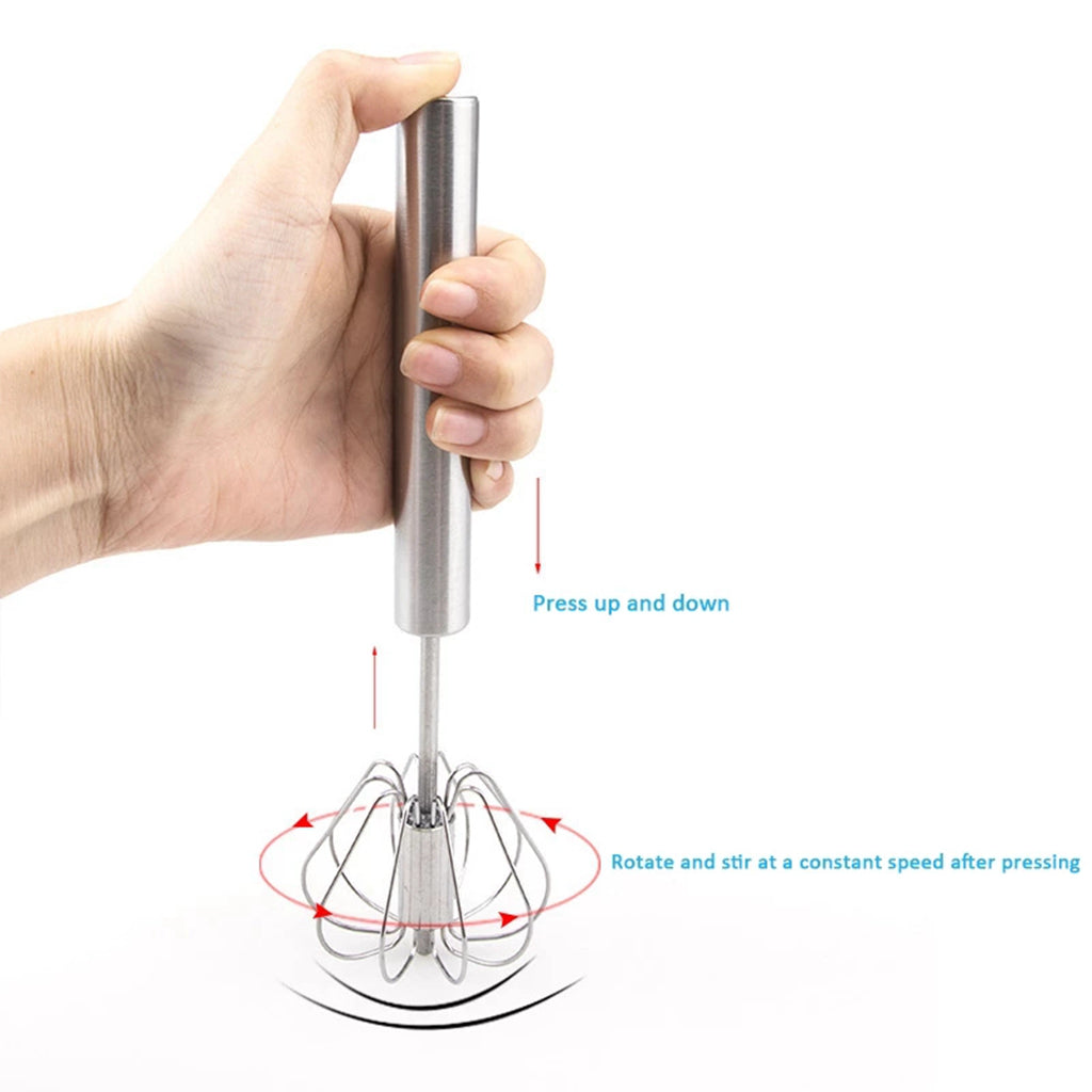 Manual Push Beater -Stainless Steel