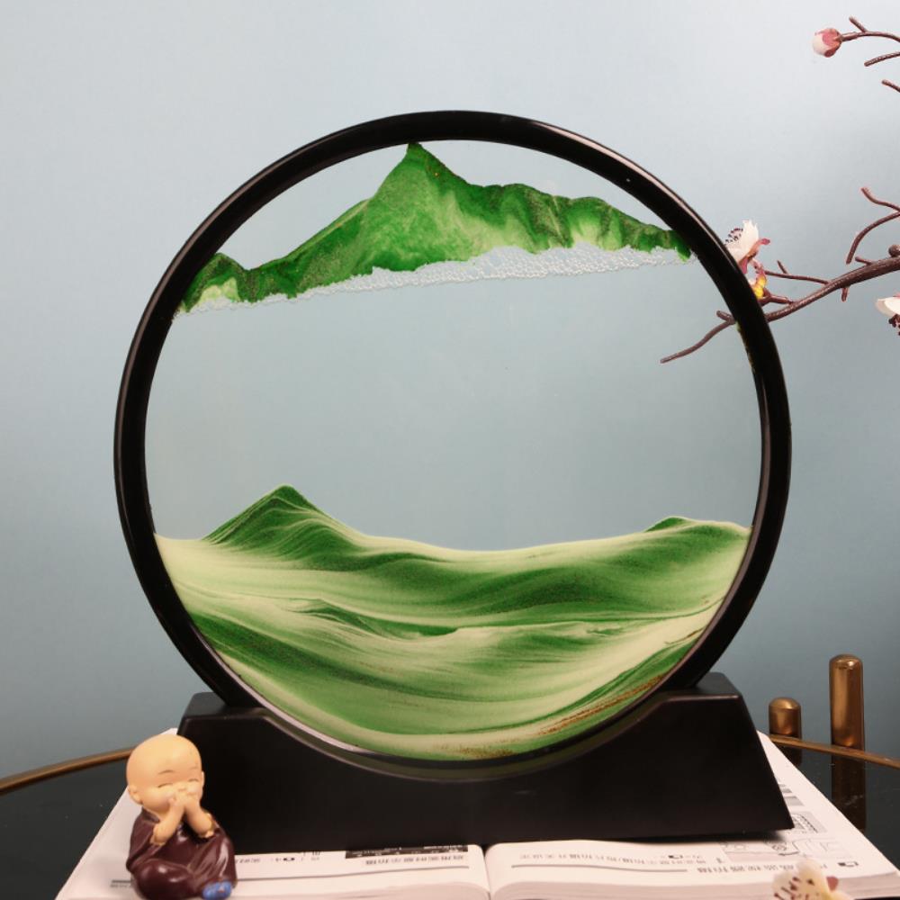 3d Dynamic Sand Art Liquid Motion- Small