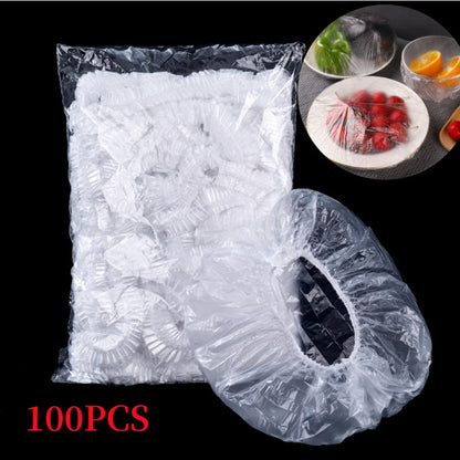 Disposable Plastic Wrap Food Grade 100Pcs