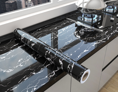 45 X 200cm 3D Gray Marble Self Adhesive Sheet