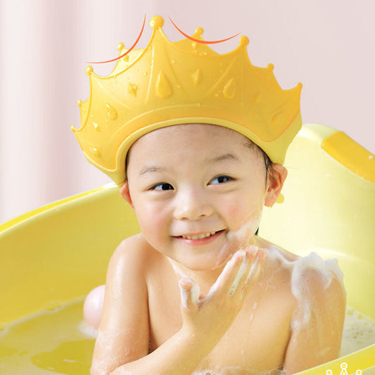 Crown Baby Shower Cap Premium
