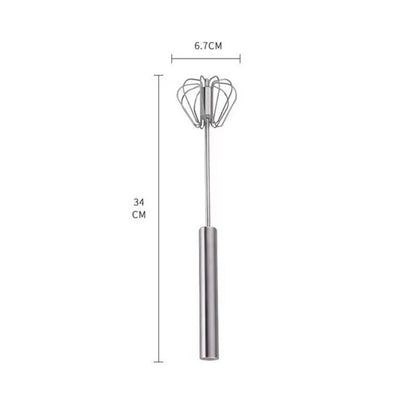 Manual Push Beater -Stainless Steel