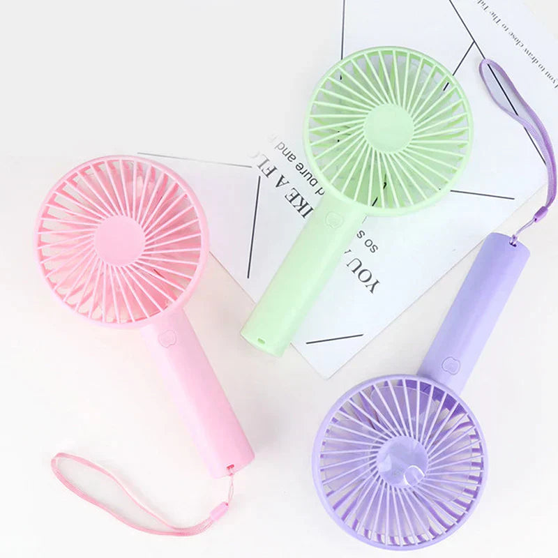 USB Rechargeable Handheld Mini Portable Fan