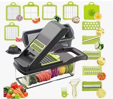 Vegetable Chopper Colander Basket Cutter