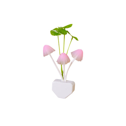 LED Mushroom Night Light With Sensor