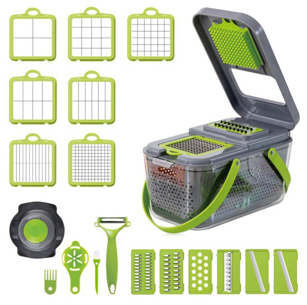 Vegetable Chopper Colander Basket Cutter