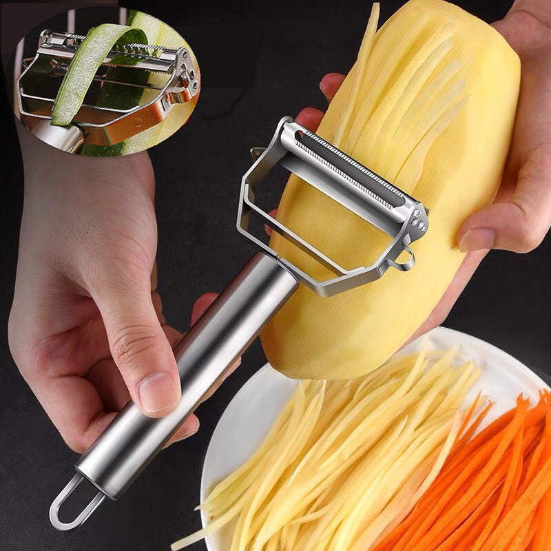 Dual Blade Peeler Stainless Steel