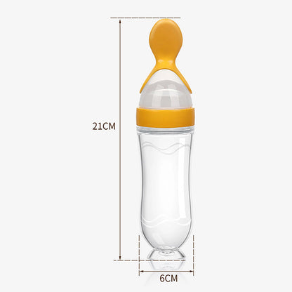 Baby Feeding Bottle With Spoon
