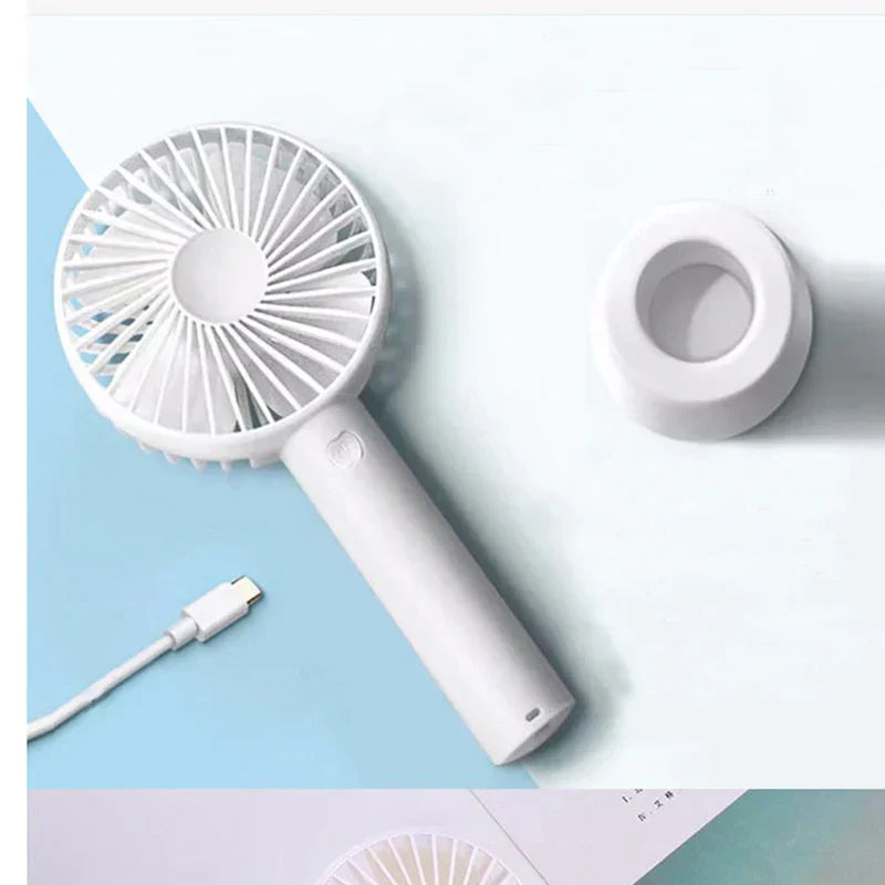 USB Rechargeable Handheld Mini Portable Fan