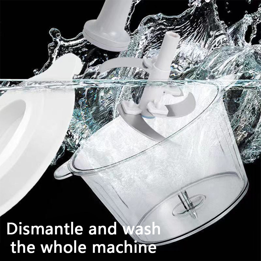 Manual Food Chopper Hand-Press