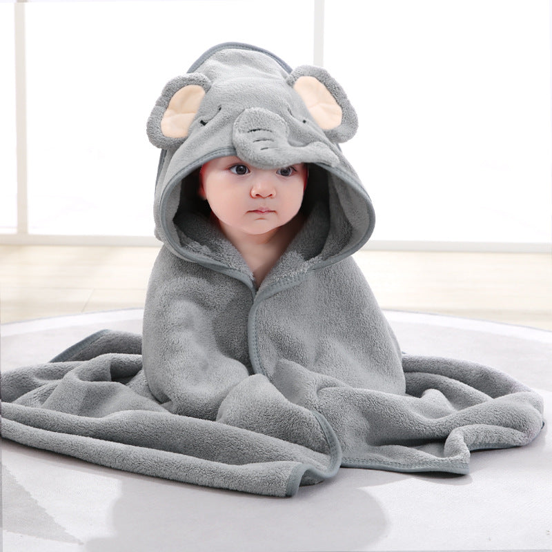Kids Hooded Bath Soft Towel