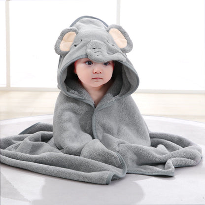 Kids Hooded Bath Soft Towel