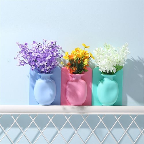 Silicone Sticky Plants Vase